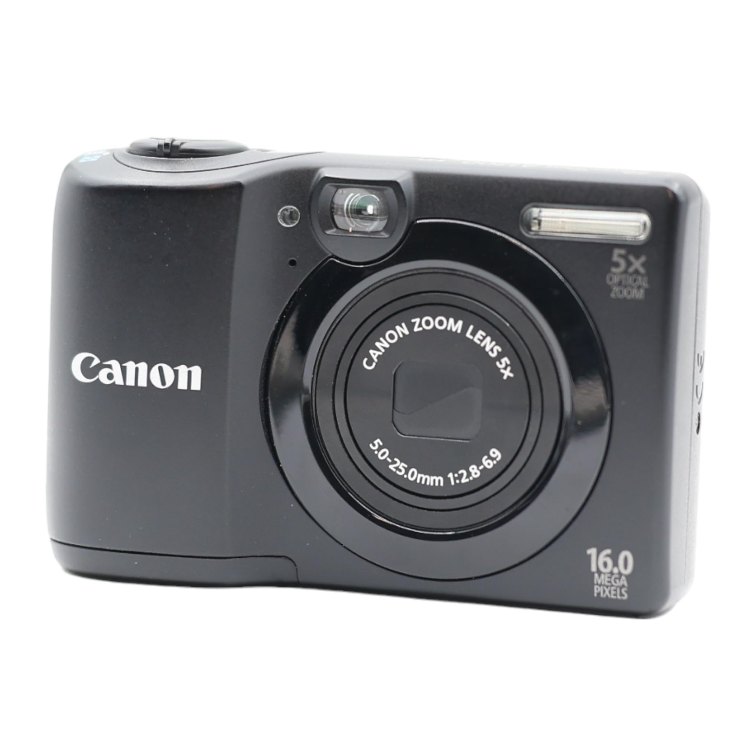 Canon PowerShot A1300 Digital Camera - Black (16.0 MP, 5x Optical